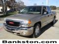 2005 Sand Beige Metallic GMC Sierra 1500 SLE Crew Cab  photo #1