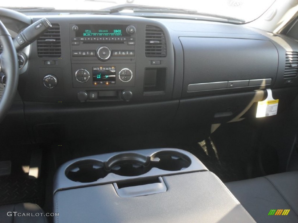 2012 Sierra 1500 SLE Crew Cab 4x4 - Summit White / Ebony photo #16