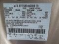 G3: Pueblo Gold Metallic 2010 Ford F250 Super Duty XLT SuperCab Color Code