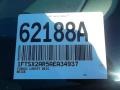 2010 Ford F250 Super Duty XLT SuperCab Info Tag