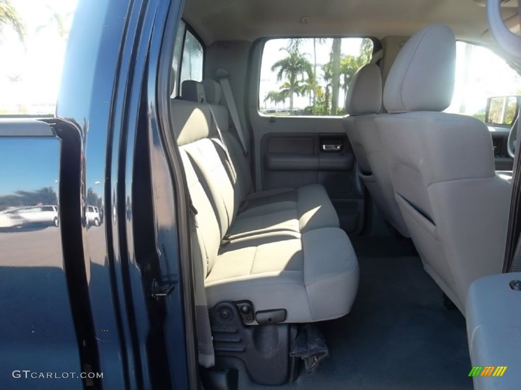 2005 F150 XLT SuperCrew - True Blue Metallic / Medium Flint Grey photo #24