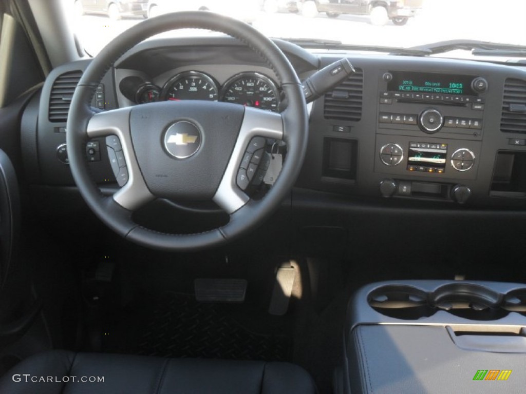 2012 Silverado 1500 LT Crew Cab - Silver Ice Metallic / Ebony photo #14