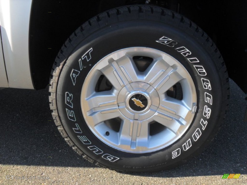 2012 Silverado 1500 LT Crew Cab - Silver Ice Metallic / Ebony photo #22