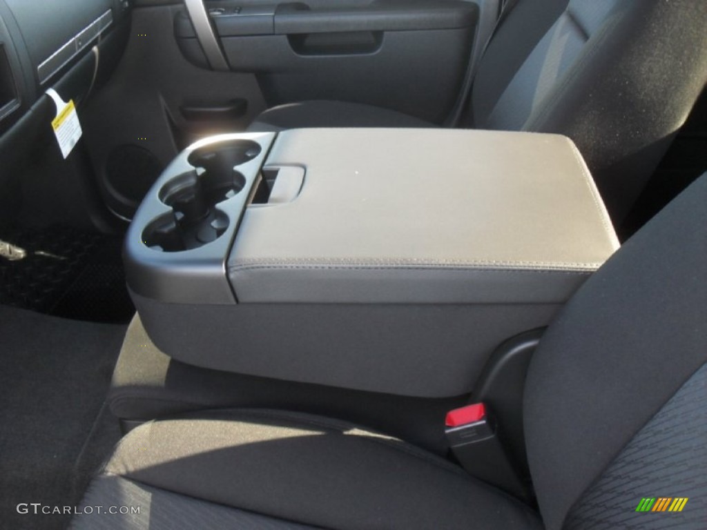 2012 Silverado 1500 LT Extended Cab 4x4 - Silver Ice Metallic / Ebony photo #8