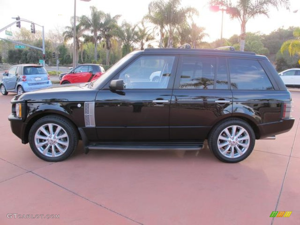 Java Black Pearlescent 2008 Land Rover Range Rover Westminster Supercharged Exterior Photo #58997230