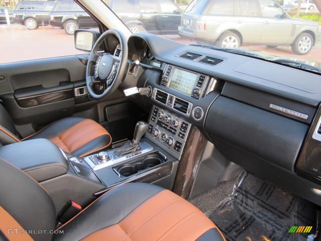 Westminster Jet Black/Tan Interior 2008 Land Rover Range Rover Westminster Supercharged Photo #58997236