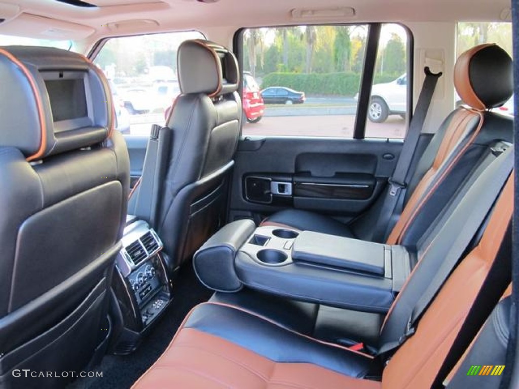 Westminster Jet Black/Tan Interior 2008 Land Rover Range Rover Westminster Supercharged Photo #58997242