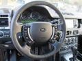 2008 Land Rover Range Rover Westminster Jet Black/Tan Interior Steering Wheel Photo
