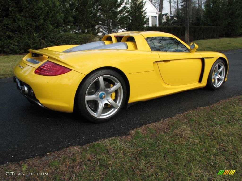 Fayence Yellow 2005 Porsche Carrera GT Standard Carrera GT Model Exterior Photo #58997563