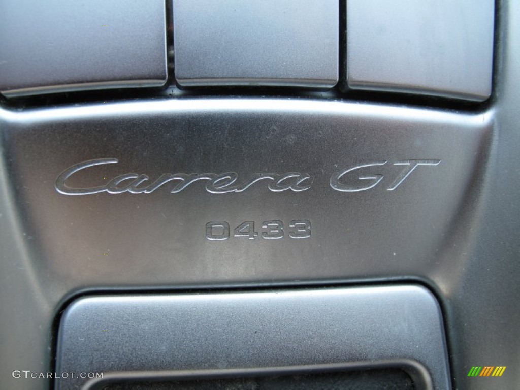 2005 Porsche Carrera GT Standard Carrera GT Model Info Tag Photo #58997611