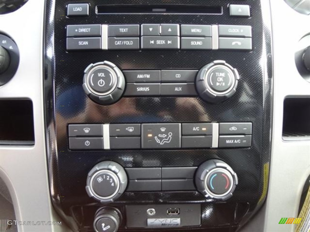 2012 Ford F150 FX4 SuperCrew 4x4 Controls Photo #58998190