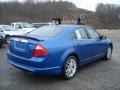 2012 Blue Flame Metallic Ford Fusion SEL  photo #8