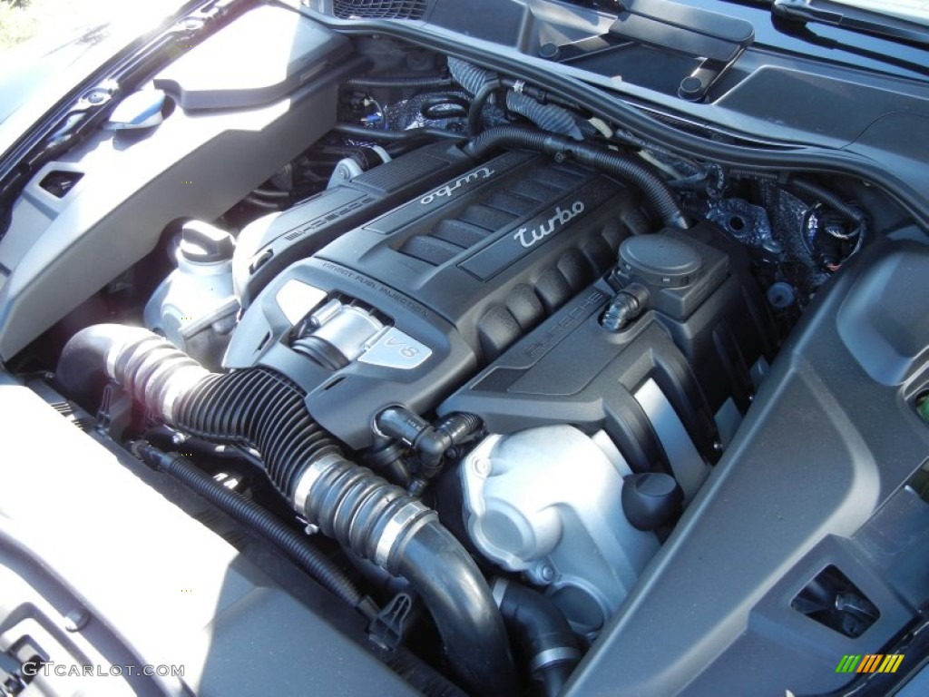 2011 Porsche Cayenne Turbo 4.8 Liter Twin-Turbocharged DFI DOHC 32-Valve VVT V8 Engine Photo #59000125