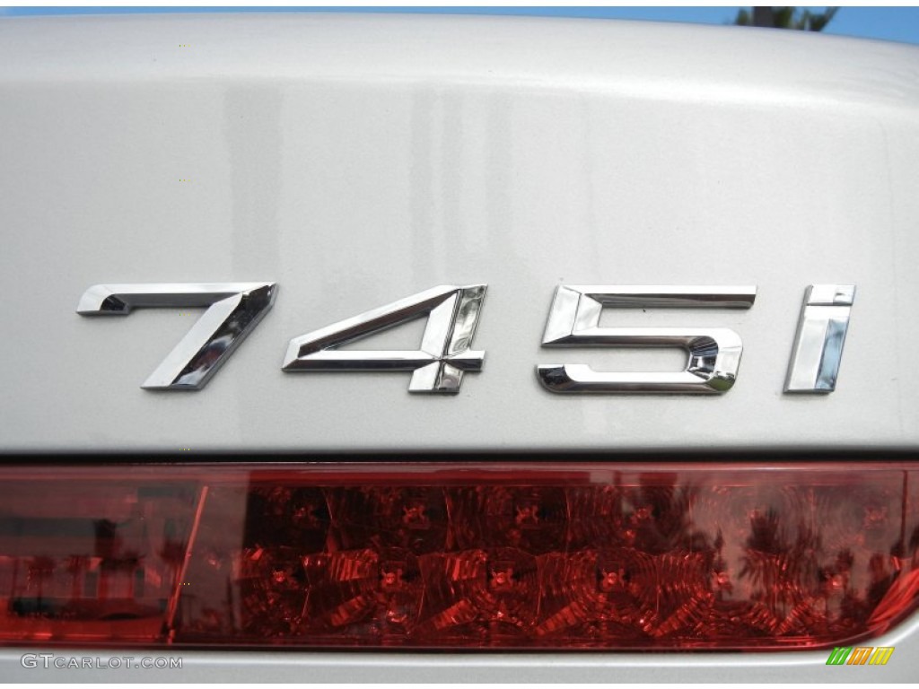 2005 BMW 7 Series 745i Sedan Marks and Logos Photo #59000455