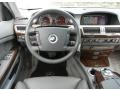 Basalt Grey/Flannel Grey 2005 BMW 7 Series 745i Sedan Steering Wheel