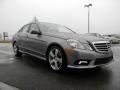 Palladium Silver Metallic 2011 Mercedes-Benz E 350 4Matic Sedan Exterior