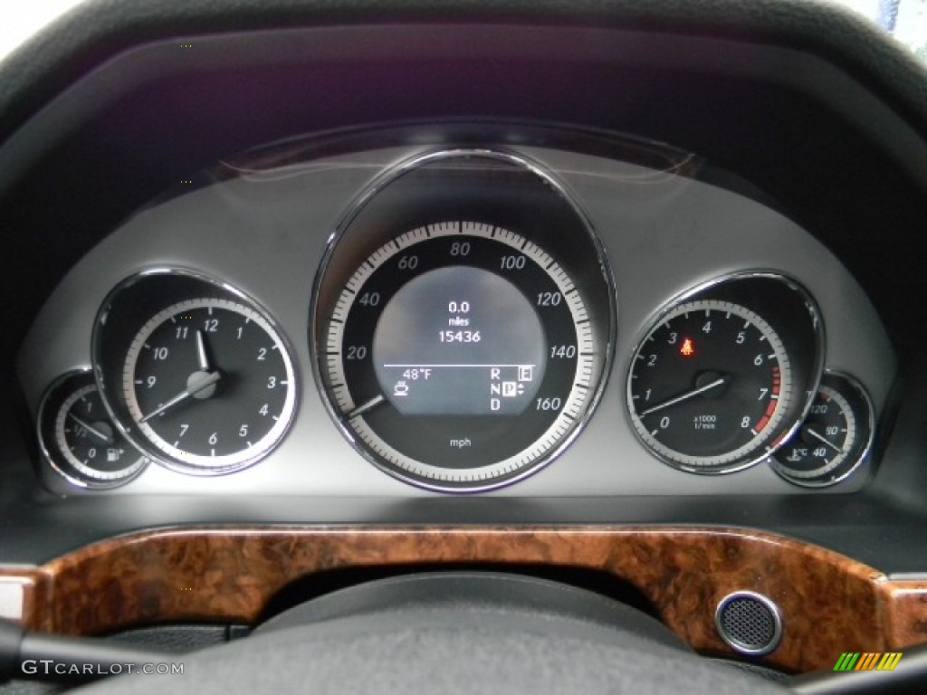 2011 Mercedes-Benz E 350 4Matic Sedan Gauges Photo #59002470
