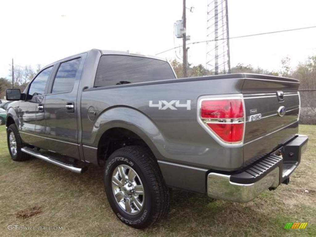 2011 F150 XLT SuperCrew 4x4 - Sterling Grey Metallic / Steel Gray photo #5