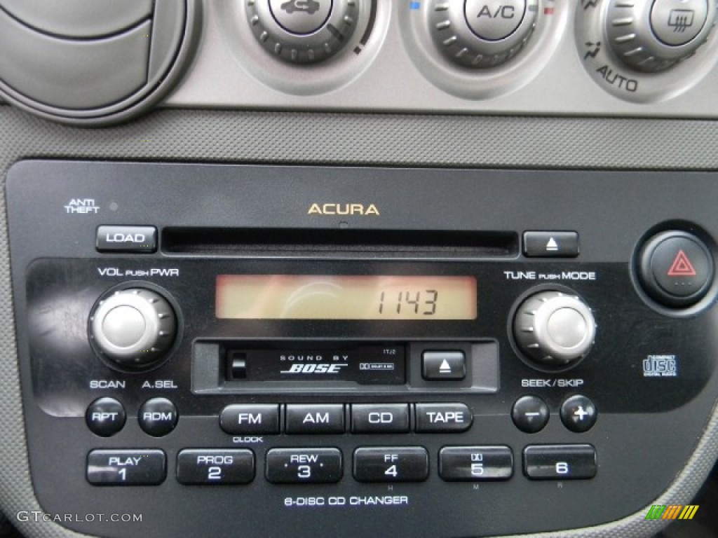 2003 Acura RSX Type S Sports Coupe Audio System Photo #59002994