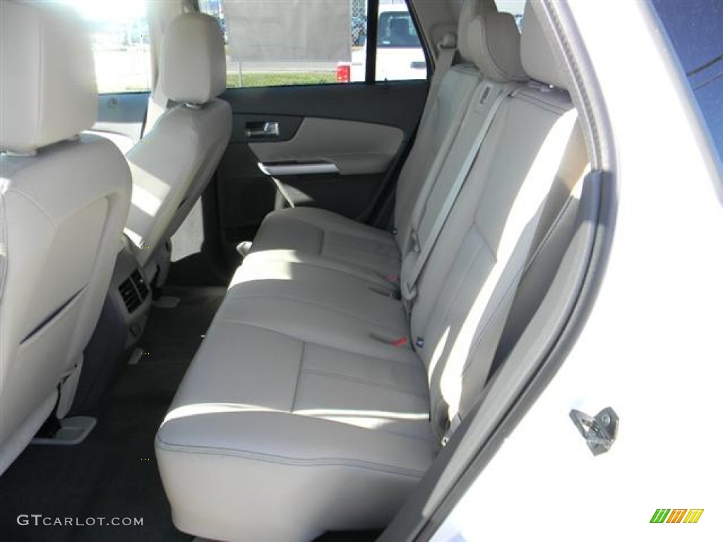 2012 Edge SEL EcoBoost - White Platinum Metallic Tri-Coat / Medium Light Stone photo #10