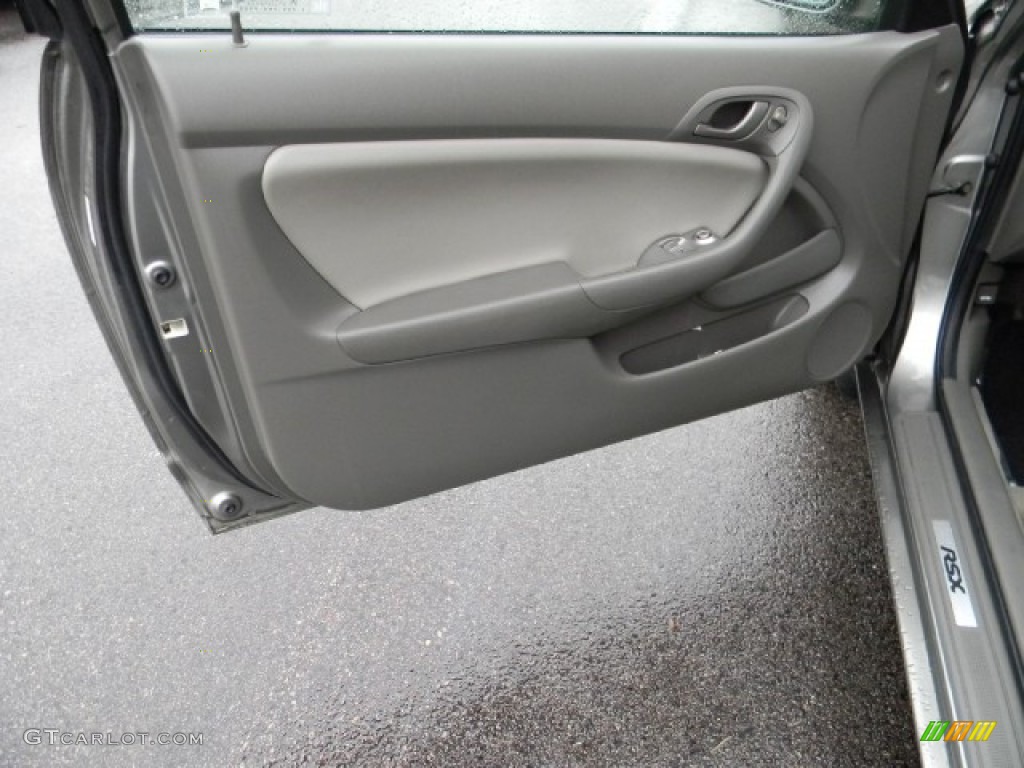 2003 Acura RSX Type S Sports Coupe Titanium Door Panel Photo #59003056
