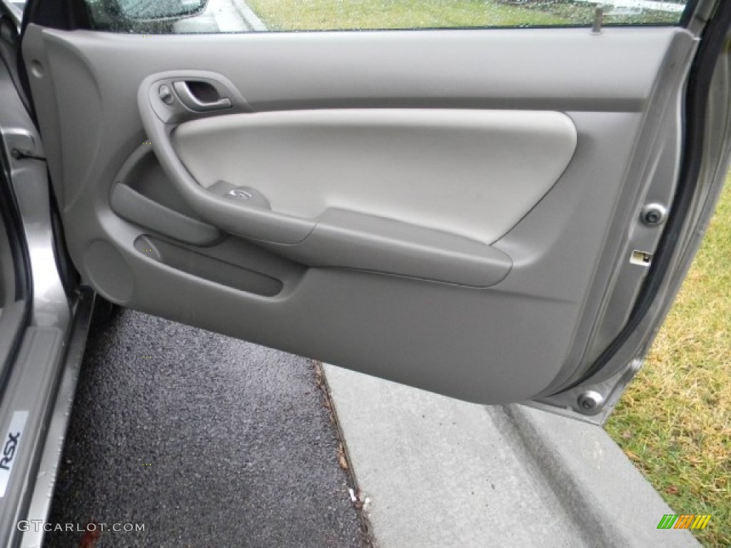 2003 Acura RSX Type S Sports Coupe Titanium Door Panel Photo #59003081