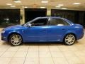 Sprint Blue Pearl Effect 2007 Audi S4 4.2 quattro Sedan Exterior