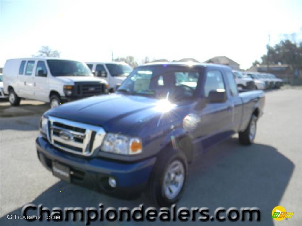 Vista Blue Metallic Ford Ranger