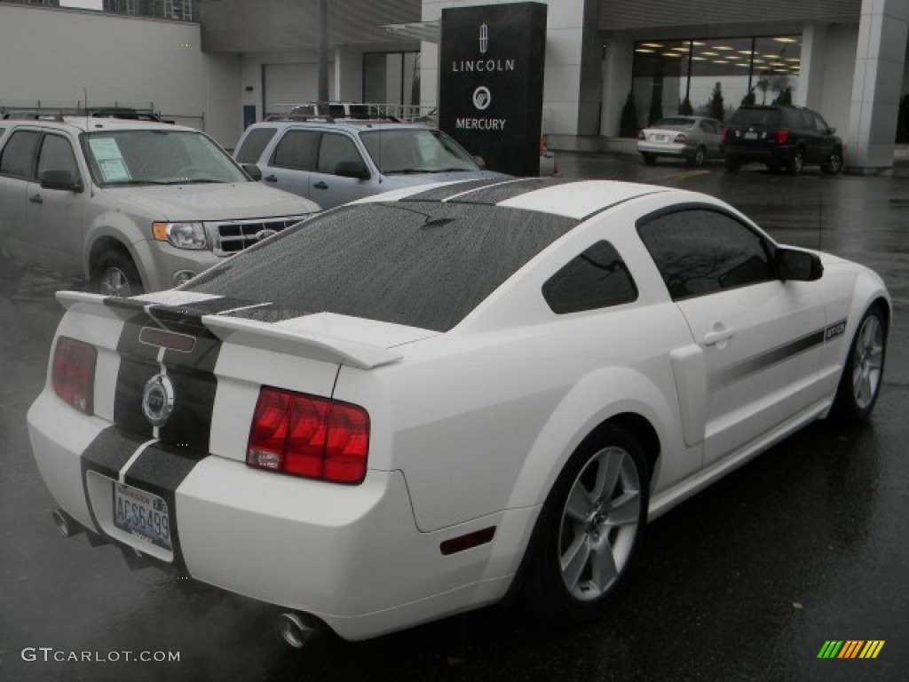 2008 Mustang GT/CS California Special Coupe - Performance White / Charcoal Black/Dove photo #5