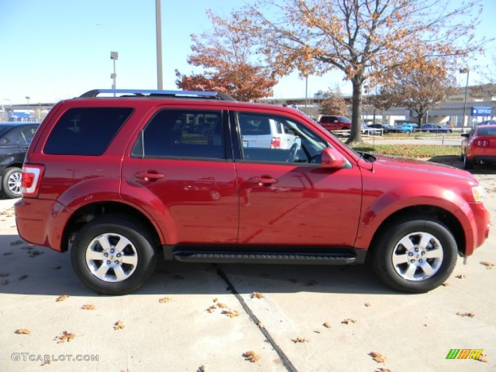 2009 Escape Limited - Sangria Red Metallic / Charcoal photo #3