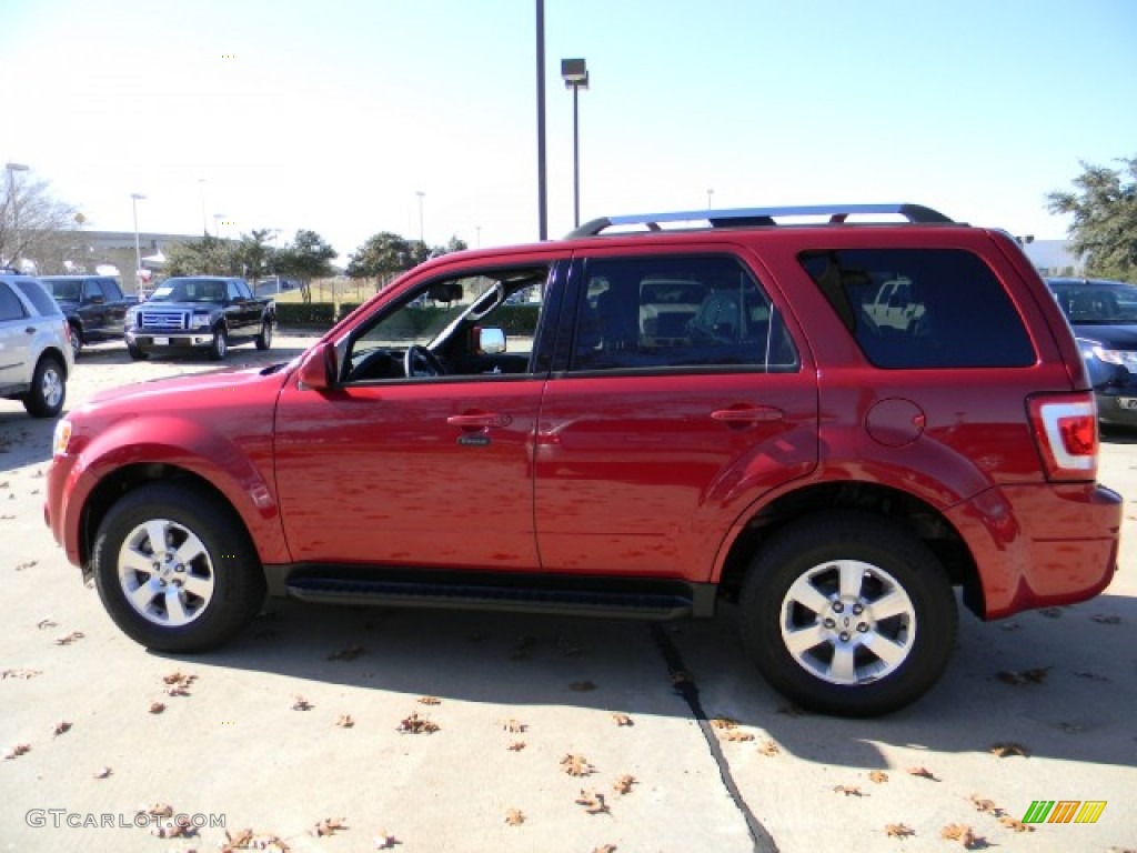 2009 Escape Limited - Sangria Red Metallic / Charcoal photo #5