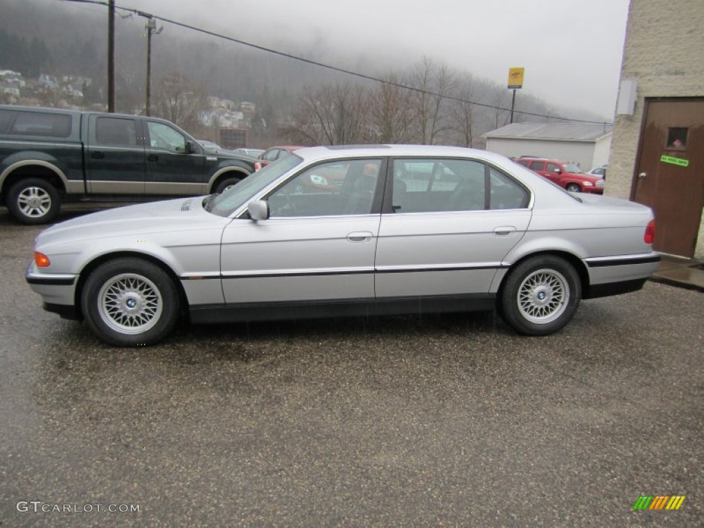 Titanium Silver Metallic 1999 BMW 7 Series 740iL Sedan Exterior Photo #59004717