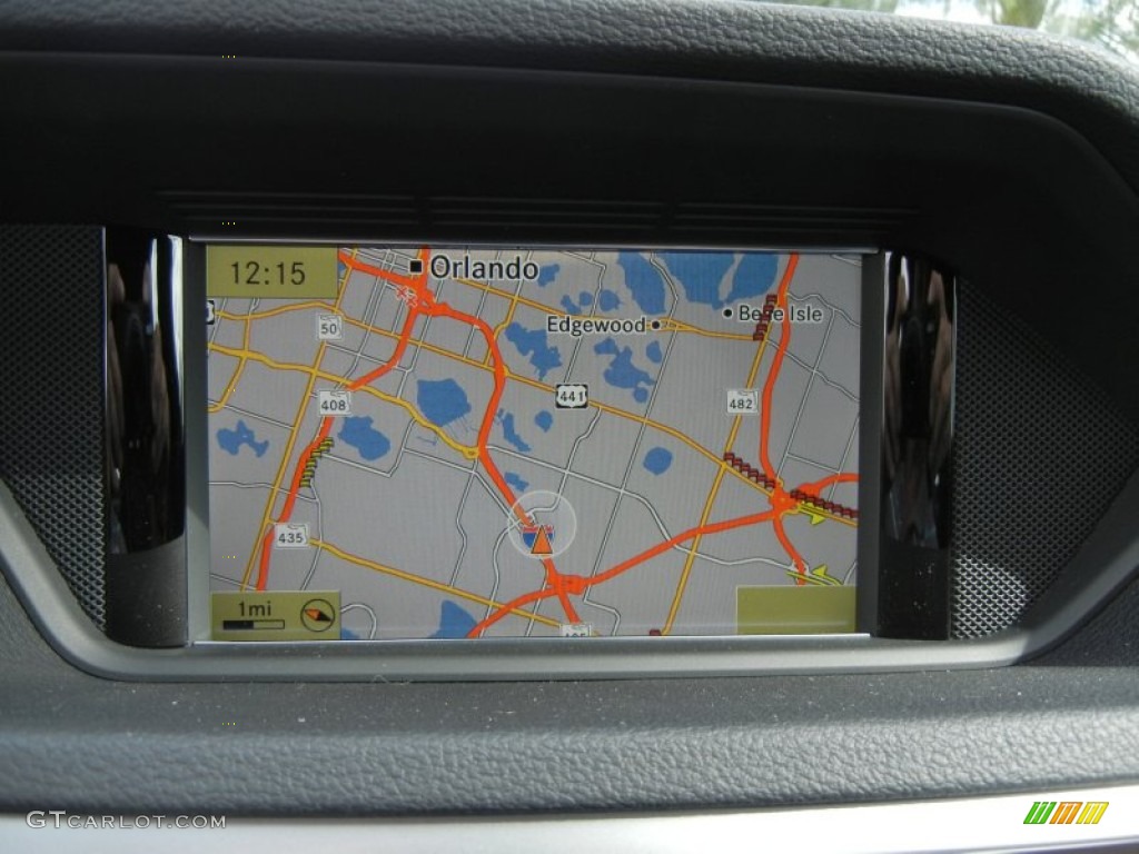 2012 Mercedes-Benz E 350 Sedan Navigation Photos