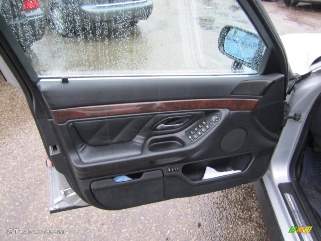 1999 BMW 7 Series 740iL Sedan Black Door Panel Photo #59004837