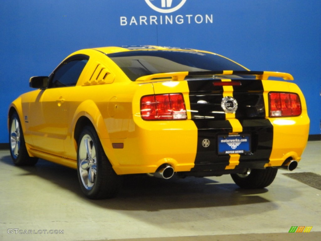 2007 Mustang GT Premium Coupe - Grabber Orange / Dark Charcoal photo #5