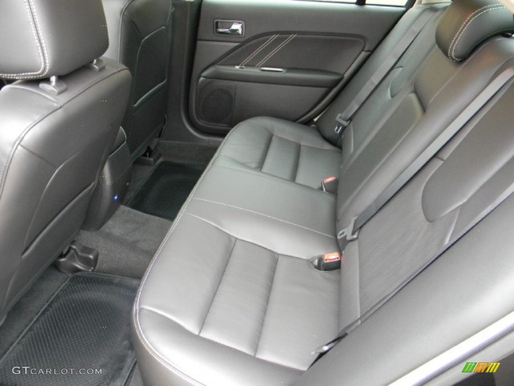 Charcoal Black Interior 2012 Ford Fusion Sport Photo #59005068