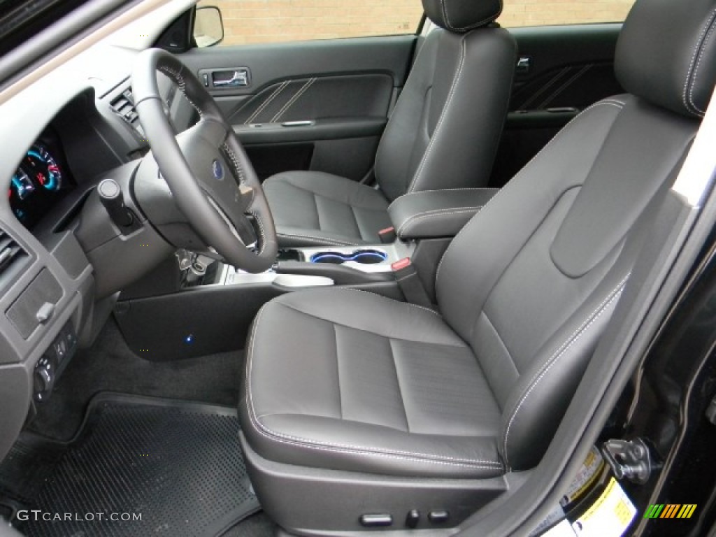 Charcoal Black Interior 2012 Ford Fusion Sport Photo #59005090
