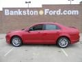 2012 Red Candy Metallic Ford Fusion SEL  photo #5