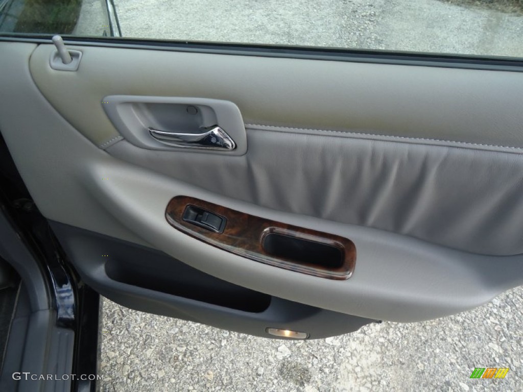 1999 Accord EX V6 Sedan - Flamenco Black Pearl / Ivory photo #27