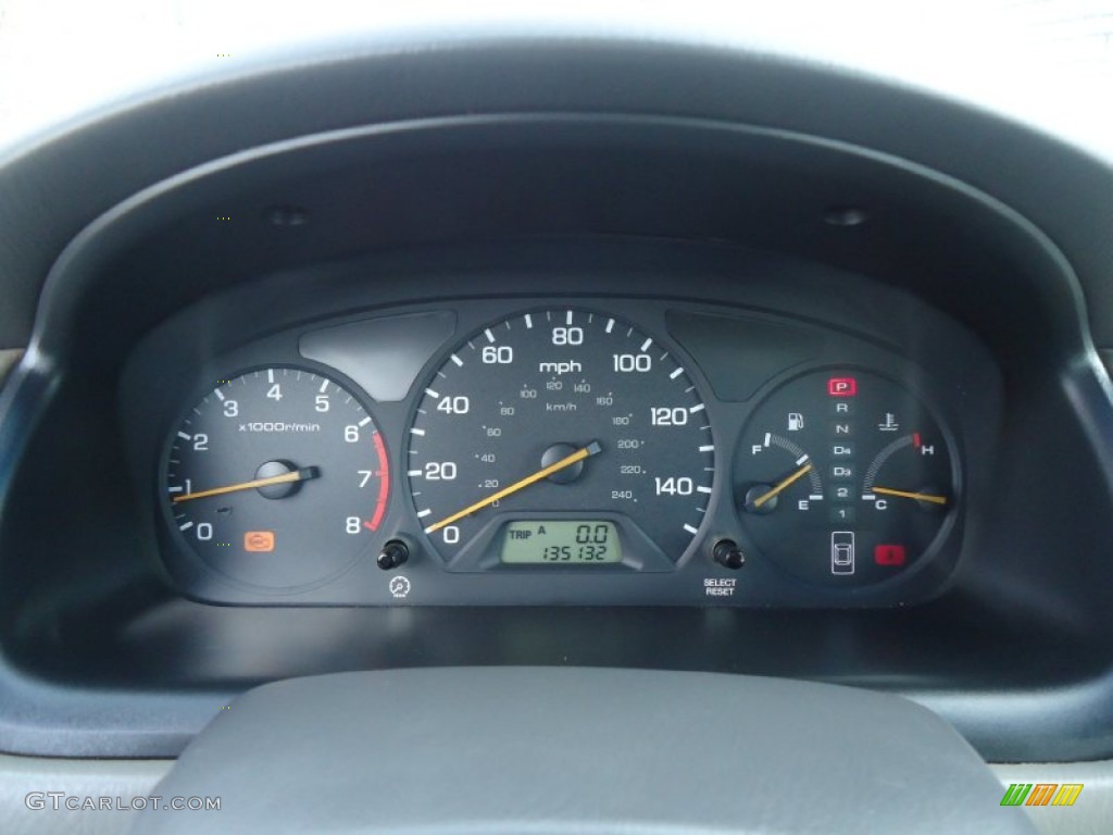 1999 Accord EX V6 Sedan - Flamenco Black Pearl / Ivory photo #47