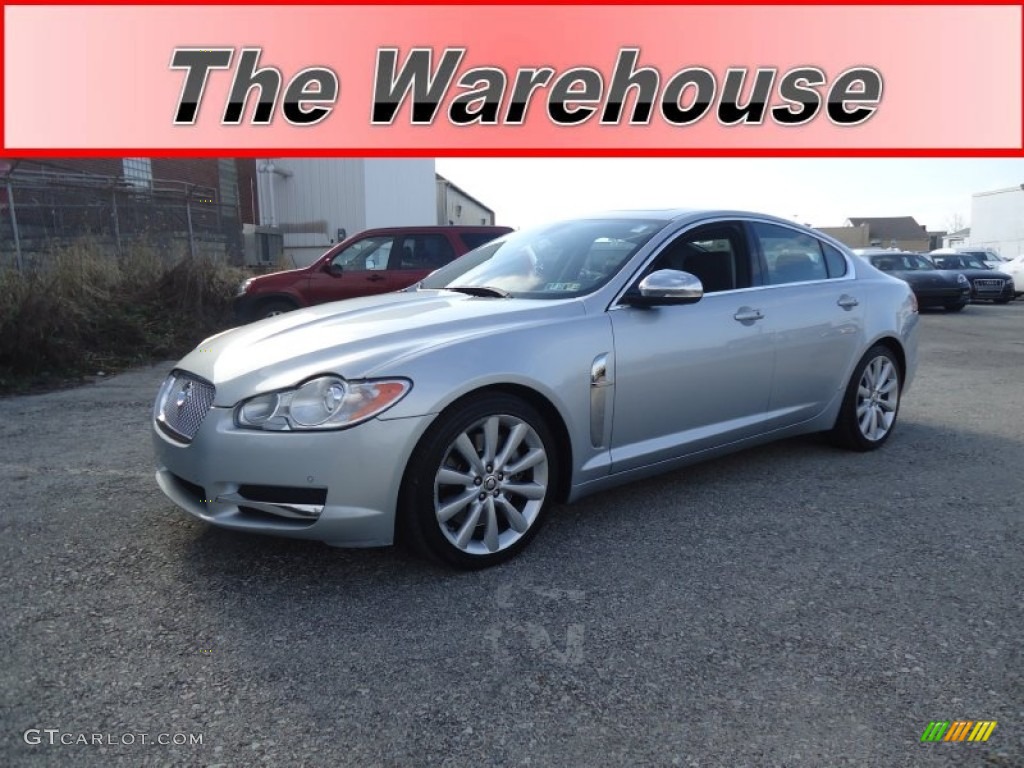 Liquid Silver Metallic Jaguar XF