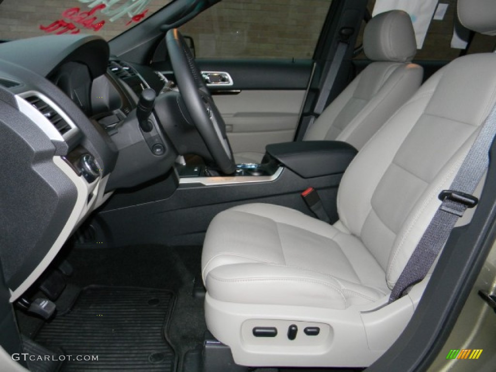 Medium Light Stone Interior 2012 Ford Explorer Limited Photo