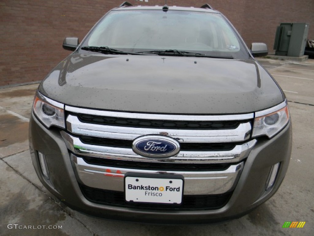 2012 Edge SEL - Mineral Grey Metallic / Medium Light Stone photo #2