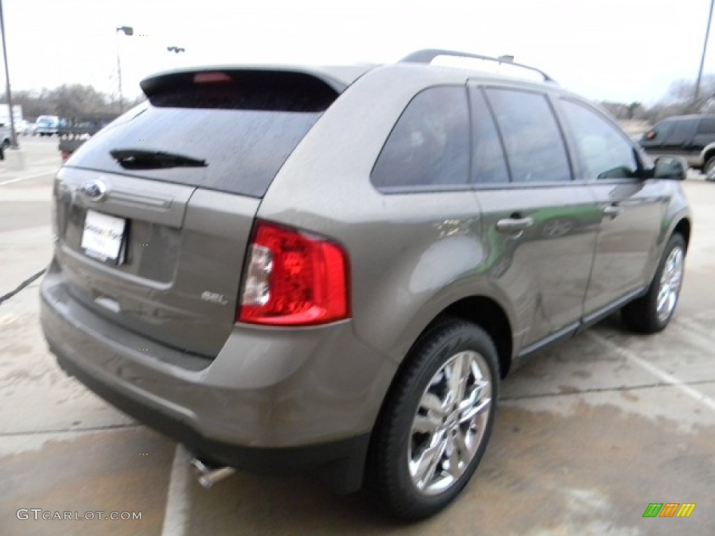 2012 Edge SEL - Mineral Grey Metallic / Medium Light Stone photo #3