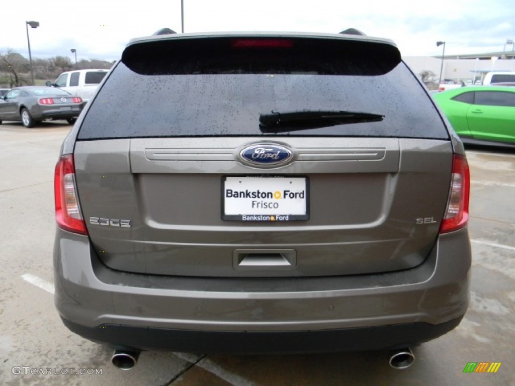 2012 Edge SEL - Mineral Grey Metallic / Medium Light Stone photo #4