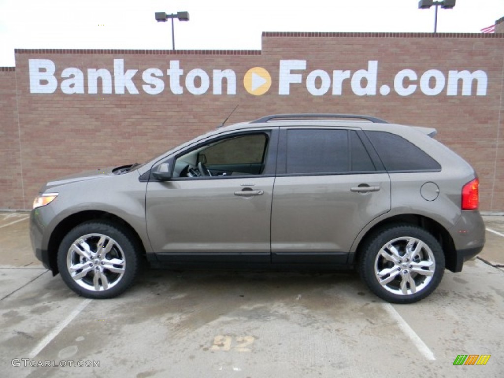 2012 Edge SEL - Mineral Grey Metallic / Medium Light Stone photo #5