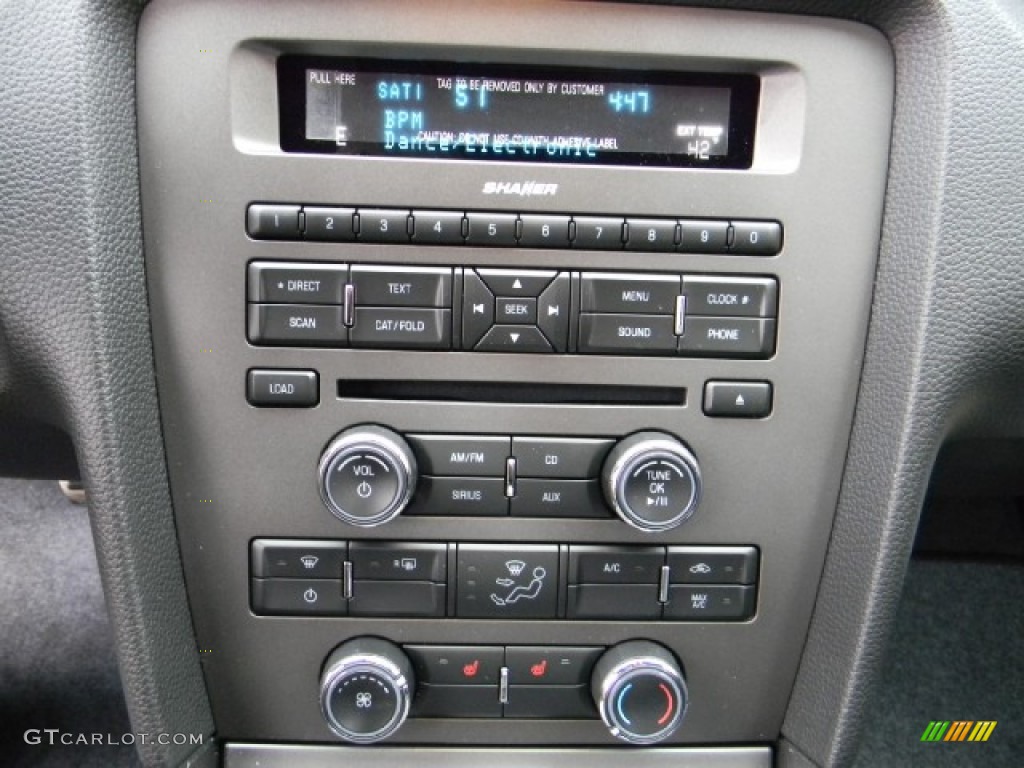 2012 Ford Mustang GT Premium Coupe Controls Photo #59008278