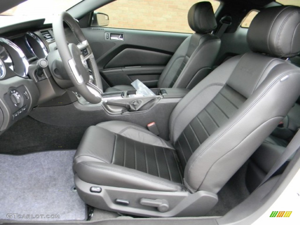 Charcoal Black/Carbon Black Interior 2012 Ford Mustang C/S California Special Coupe Photo #59008601