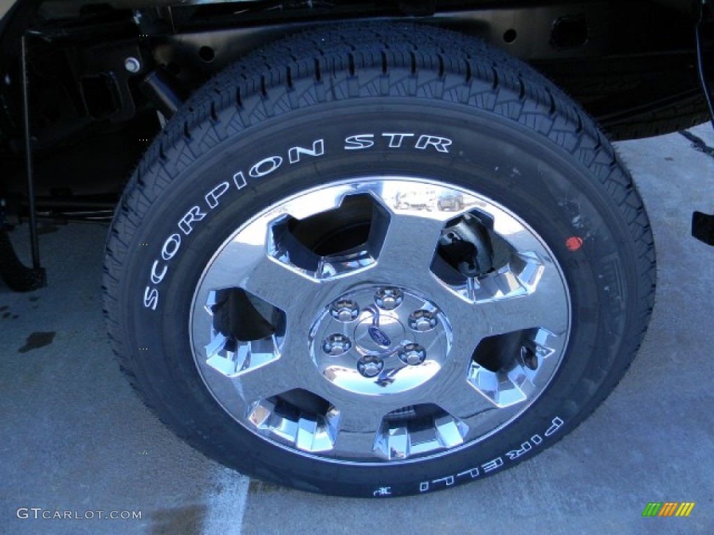 2011 Ford F150 Lariat SuperCrew Wheel Photo #59008898
