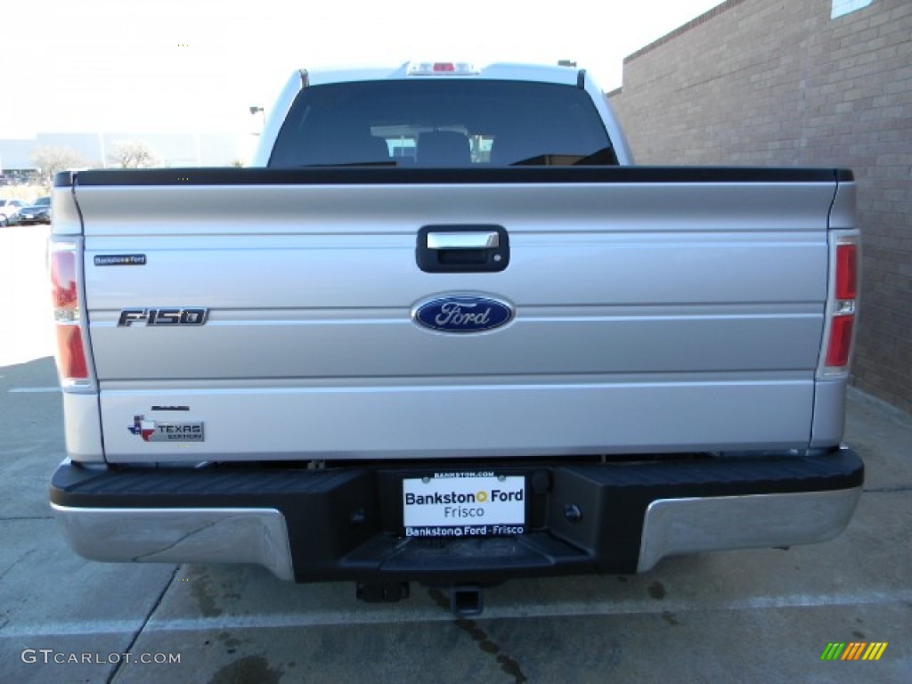 2011 F150 XLT SuperCrew - Ingot Silver Metallic / Steel Gray photo #4